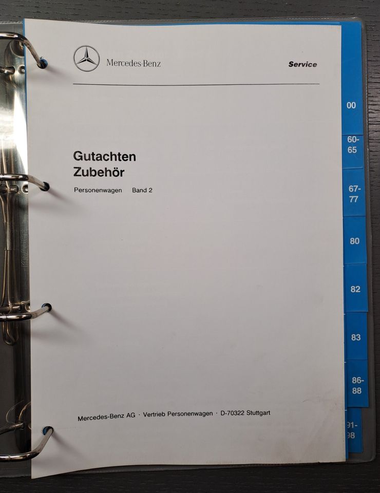 Mercedes-Benz Gutachten Zubehör Personenwagen AMG Band 2 in Alfeld (Leine)