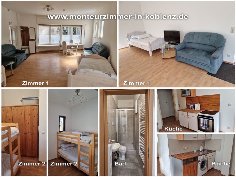 Ferien- / Monteurzimmer / Montagewohnung / Monteurwohnung Koblenz in Koblenz