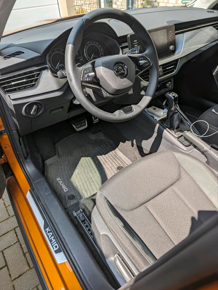 Skoda Kamiq, 1.5 TSI,Navi, Kamera, Klima, DSG, AHK, 5 J Garantie in Langenfeld