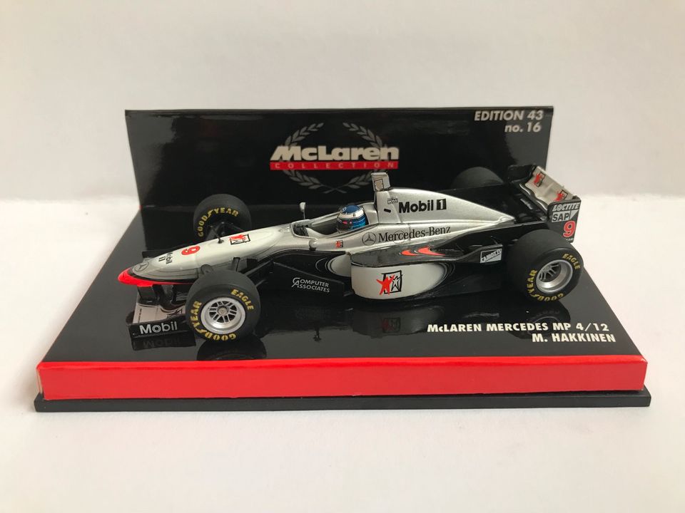 MINICHAMPS McLaren Mercedes MP4/12 Hakkinen 1997 1:43 530974309 in Ochtendung