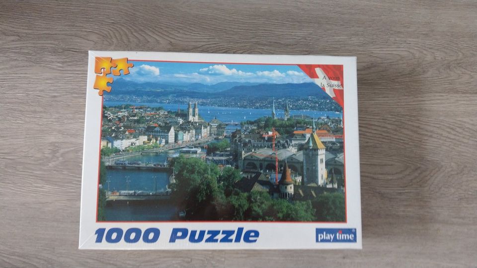 ein originalverpacktes Puzzle (Zürich) in Lübeck