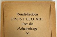 Papst Leo XIII - historisches Rundschreiben 1947 Baden-Württemberg - Küssaberg Vorschau