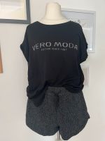 H&M kurze Hose Vero Moda Shirt schwarz weiß Gr. 36 38 Bayern - Holzkirchen Unterfranken Vorschau
