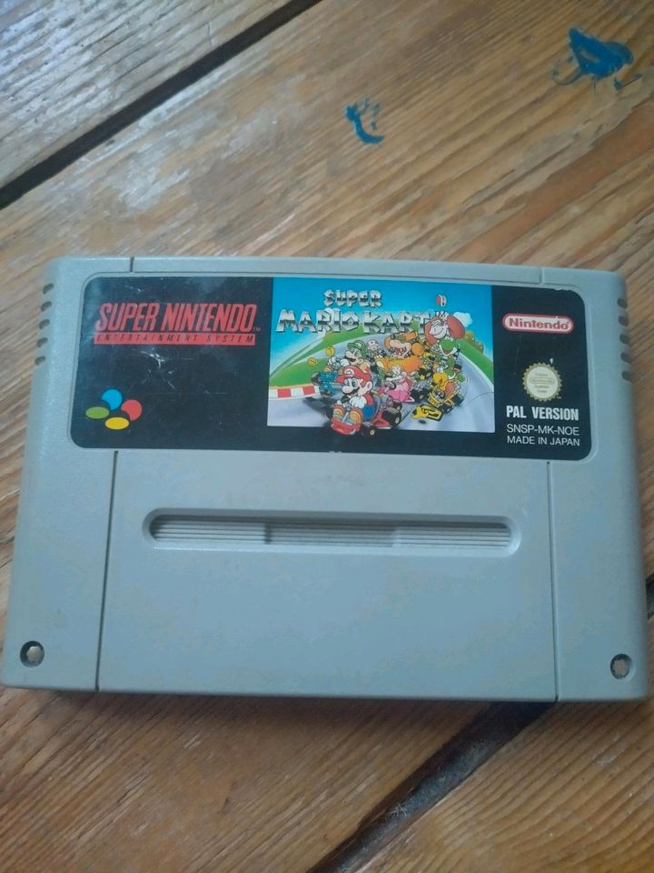 Super Mario Kart für Super Nintendo (SNES) in Mauritz