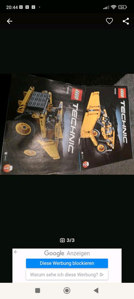 Lego Technic Technik 42035 Muldenkipper in Eisenberg 