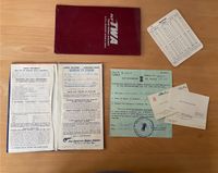 altes Flugticket von 1957 Sammeln Dachbodenfund Hessen - Hauneck Vorschau