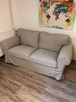 Ektrop 2er Couch beige Hessen - Rodgau Vorschau