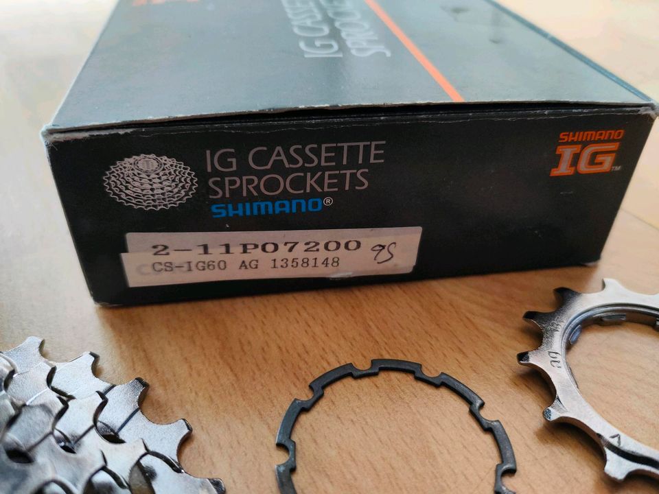 NOS NIB Shimano Deore CS IG60 7 Fach Kassette Retro Kult MTB in Wuppertal