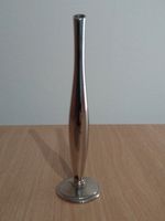 Metall Vase - Metallvase - silberfarbene Singlevase Hessen - Pfungstadt Vorschau