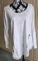 Tredy Shirt Gr. 42 Shirt weiß, langarm, Spitze Bayern - Furth im Wald Vorschau