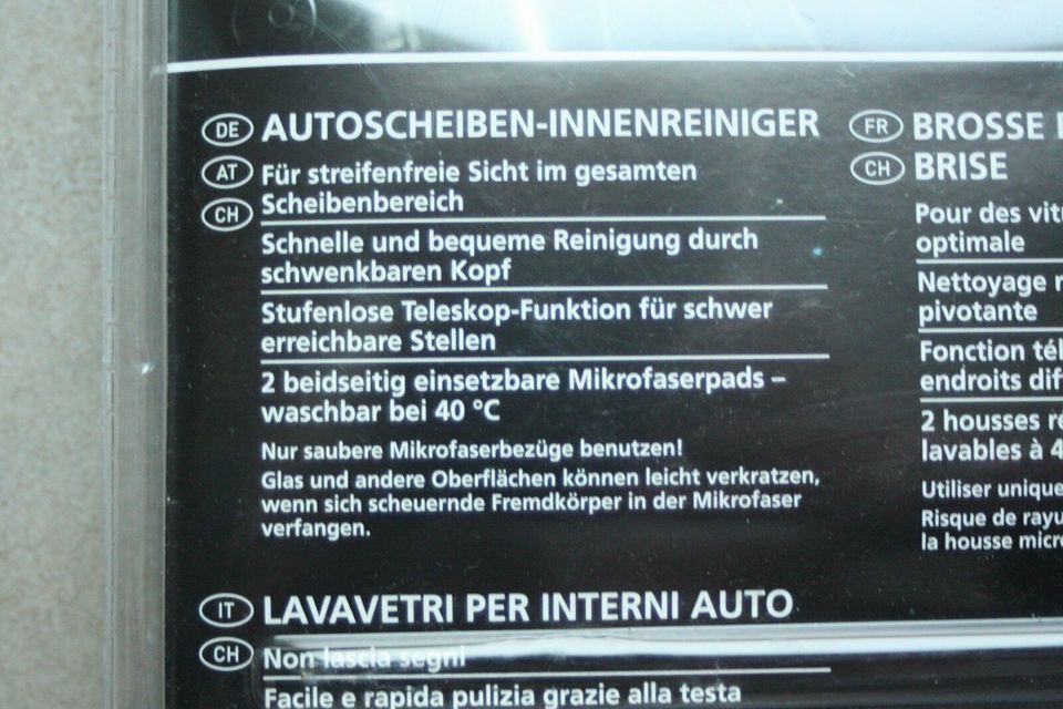 Autoscheiben Innenreiniger, OVP – NEU, 50% Rabatt