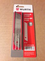 Würth Abbrechklingen 18 mm für Cuttermesser extrem scharf 10 St. Wandsbek - Hamburg Bramfeld Vorschau