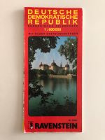 DDR Reisekarte Straßenplan 1:600000 Berlin Leipzig Dresden Düsseldorf - Pempelfort Vorschau