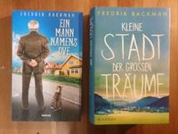 Frederik Backman, Mann namens Ove + Kleine Stadt d. großen Träume Berlin - Niederschönhausen Vorschau