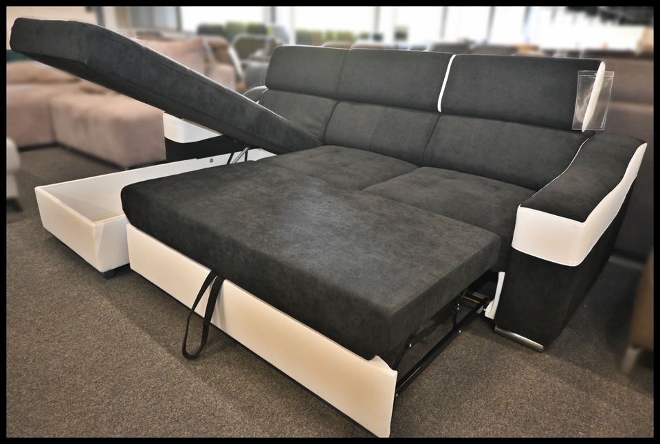 Sofa | Eckgarnitur | Ecksofa | Couch | Bettfunktion | ink MwSt in Löhne