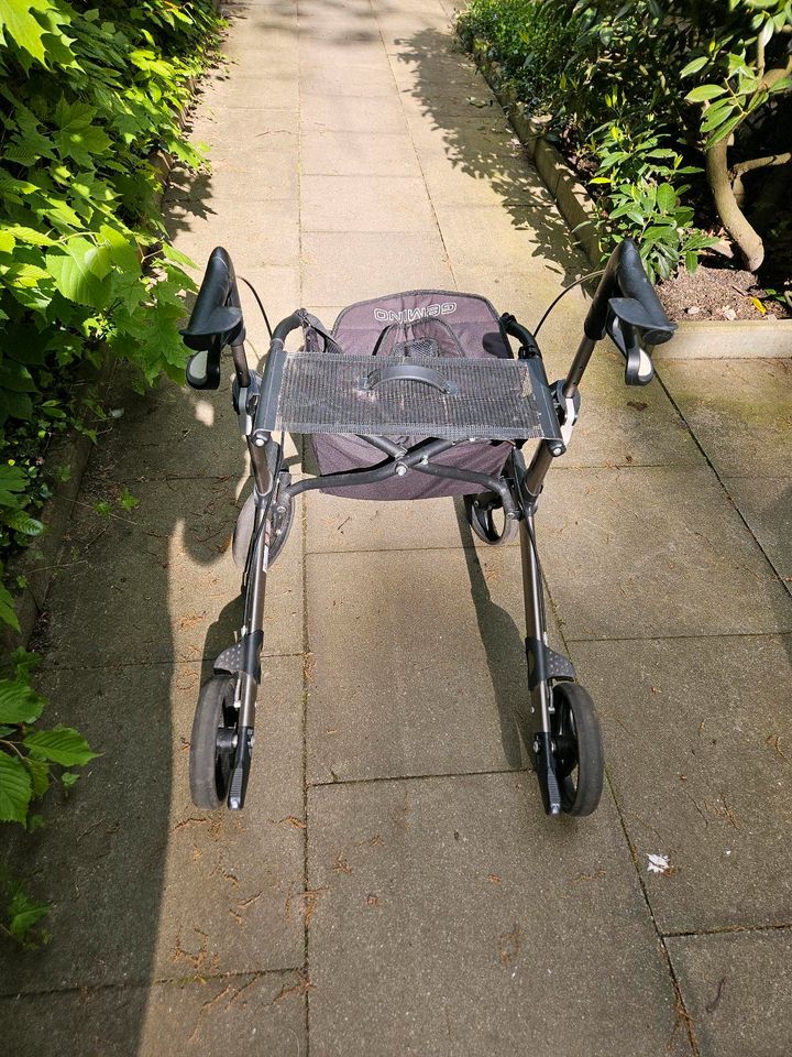 Rollator Gemino 30 M Sitzhöhe: 55 cm,Körpergröße 1,45- 1.75 cm in Tangstedt 