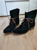 Dunkelblaue Stiefel von Tamaris Größe 37 Bayern - Mering Vorschau