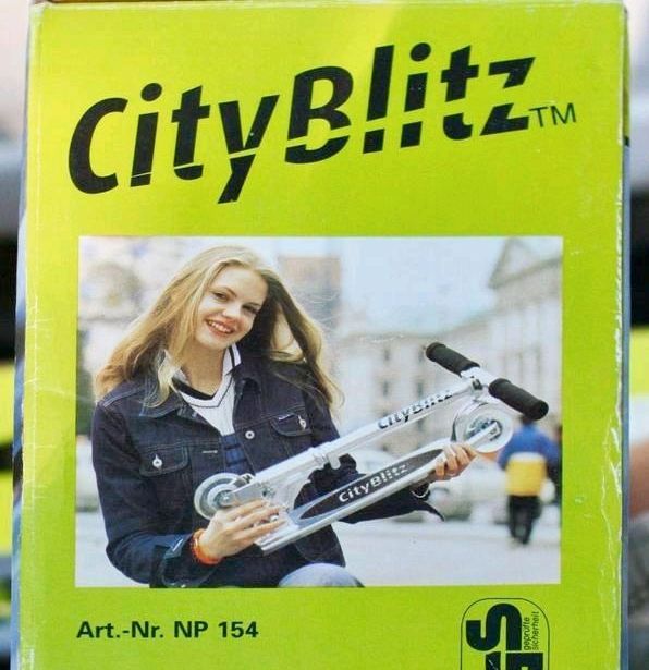 CityBlitz Roller aus dem Jahr 2000 in Düsseldorf