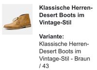 Herren Dessert- Boot Gr. 43, Vintage Hessen - Rosbach (v d Höhe) Vorschau
