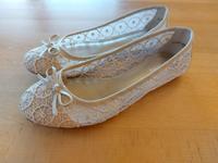 Gr. 39 Garceland Ballerinas creme altweiß beige Bayern - Schweitenkirchen Vorschau