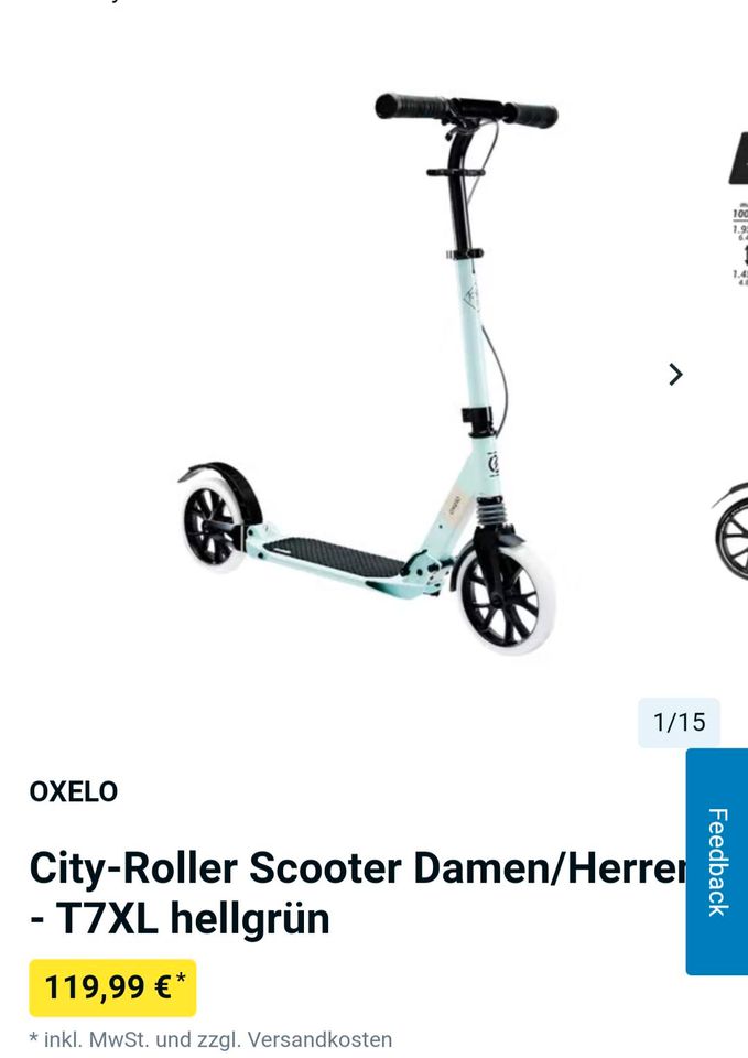 City-Roller Scooter in Leipzig