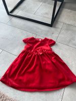 Samt Kleid H&M Mädchen rot Gr 92 Baby Saarbrücken-Halberg - Schafbrücke Vorschau