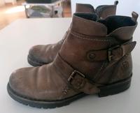 Bugatti Boots, Stiefelette, Gr. 38, Echtleder, used look Niedersachsen - Delmenhorst Vorschau