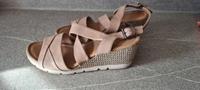 Schöne Leder Sandalen von 5 TH Avenue GR. 37 ( 4 ) Farbe Beige . Hamburg-Nord - Hamburg Barmbek Vorschau