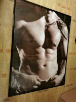 Poster Männerkörper mit Bilderrahmen Bayern - Hofstetten a. Lech Vorschau