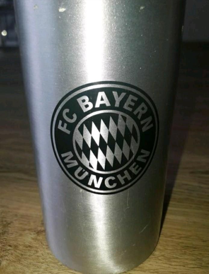 FC Bayern Alu Trinkflasche 650 ml❤NEU❤ in Simmozheim