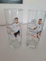 Longdrink Gläser von Lukas Podolski und Mesut Özil. DFB 2012 Saarland - Sulzbach (Saar) Vorschau