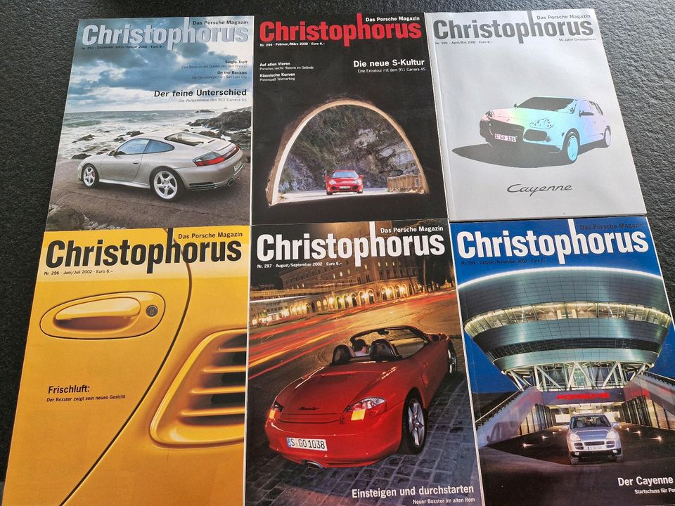 Porsche Magazin Christopherus, Jahrgang 2002 in Freiberg am Neckar