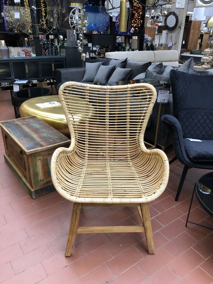 Armlehnstuhl Sessel Natur Rattan Tom Tailor SIT statt 1.198€ in Bremen