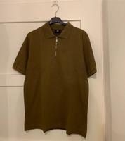 Bogner Kurzarm Polo Shirt khaki 100% Baumwolle Reißverschluss München - Pasing-Obermenzing Vorschau