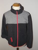 Mädchen Jacke Kapuzenjacke Strickfleece graumelange 146/152 Bayern - Velden Vorschau