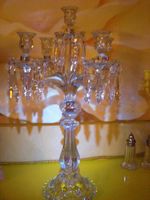 Kristall Leuchter Lüster Glas Kerzenständer Nordrhein-Westfalen - Neunkirchen-Seelscheid Vorschau
