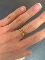 18k vergoldeter 3in1 Ring wasserfester Schmuck Hamburg-Mitte - Hamburg Altstadt Vorschau
