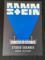 Rammstein 2023 Padova Stadio Euganeo Poster/Plakat wie Siebdruck Rheinland-Pfalz - Bad Kreuznach Vorschau