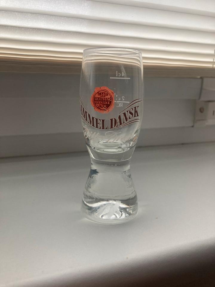 Gammel Dansk 6 Schnaps-Gläser/Stamper/Shots,2cl, 4cl, schwer in Itzehoe