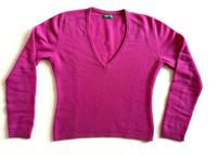 V-Pullover von Benetton pink, Größe 36, tailliert, Kurzpulli Kr. München - Kirchheim bei München Vorschau