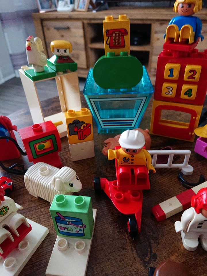 Duplo, Lego,Playmobil usw 50 teile Konvolut in Herne