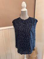 Armedangels bluse Shirt gepunktet Größe 34 XS blau Sommerbluse Niedersachsen - Wedemark Vorschau