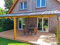 PV-Terrasse 3,4 m x 5 m Holz Solarmodule Bayern - Rottenburg a.d.Laaber Vorschau