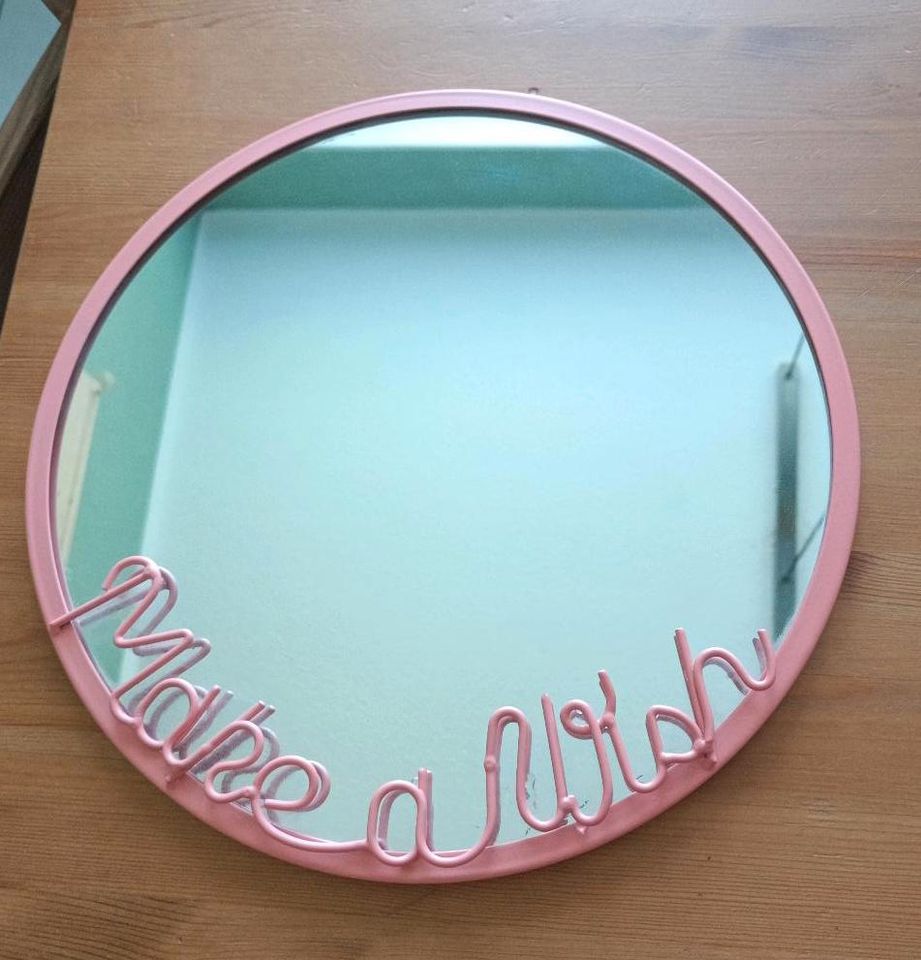 Wand Spiegel Neu, 30 cm, pink Mädchen in Hamm