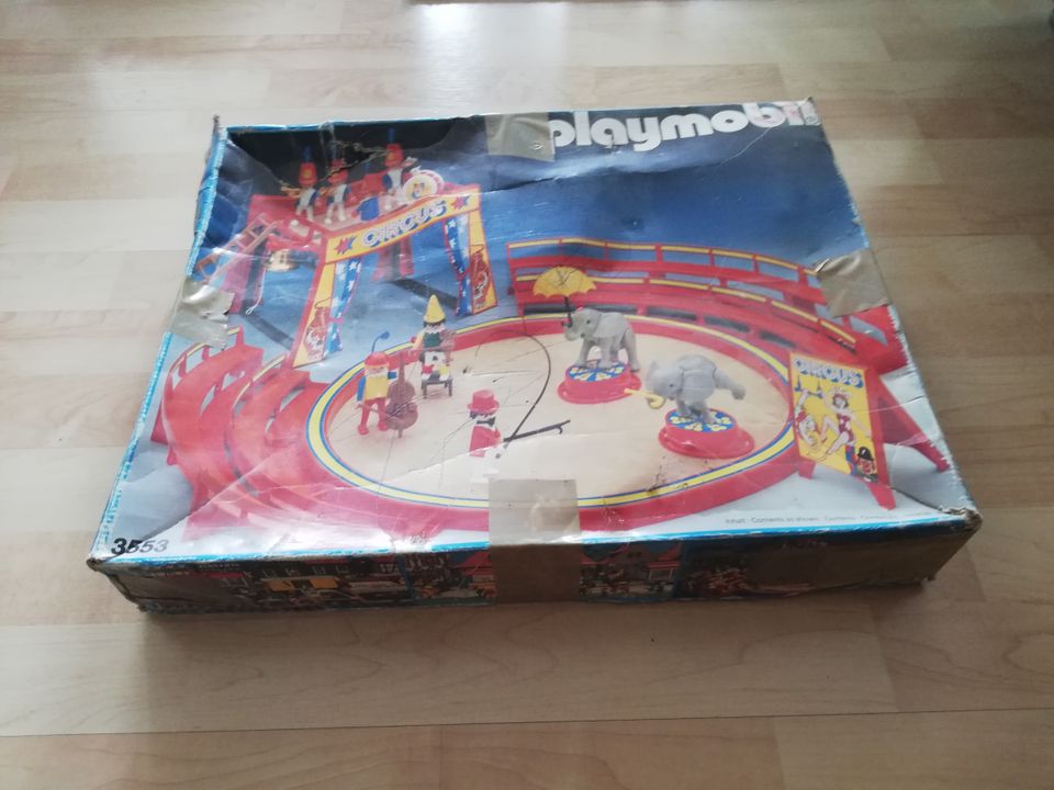 Playmobil Zirkus-Manege, Set 3553, 1982, wie NEU, in OVP in Effeltrich