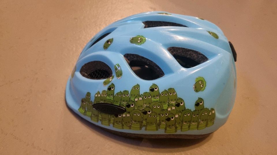 Fahrradhelm blau/grün | 45-50cm in Kenzingen