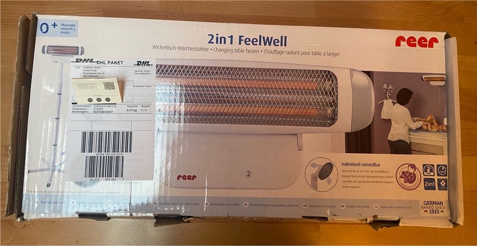 Reer Wickeltischstrahler FeelWell 2in1 in Alsfeld