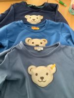 Steiff Set Jungs Gr. 116 drei Teile Shirt Pullover blaue Töne Nordrhein-Westfalen - Dinslaken Vorschau