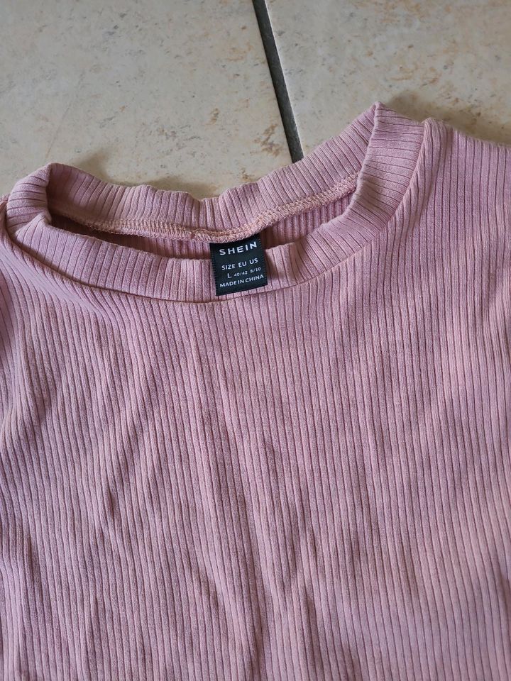 Shein Top Shirt Rose Gr.L in Uedem