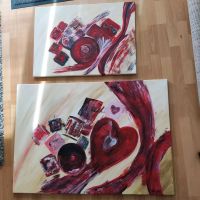 2 Wandbilder handgemalt (Unikate) Kreis Ostholstein - Scharbeutz Vorschau